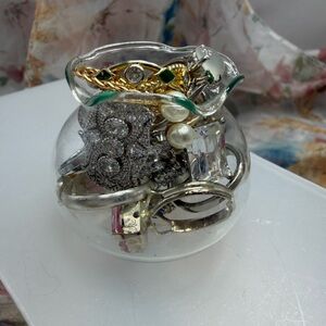 Vintage Tiny Bowl of Rings
